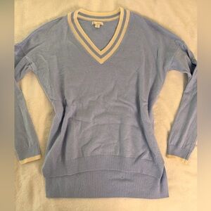Gap blue sweater with striping
